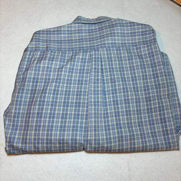 Peter Millar Mens M Crown Multicolor Plaid Long Sleeve Button Up Shirt - Picture 7 of 7